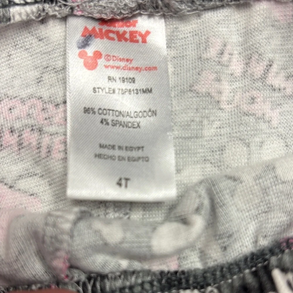 Disney Kid’s XS (4/5yo) Minnie Mouse Matching Set, Excellent Condition